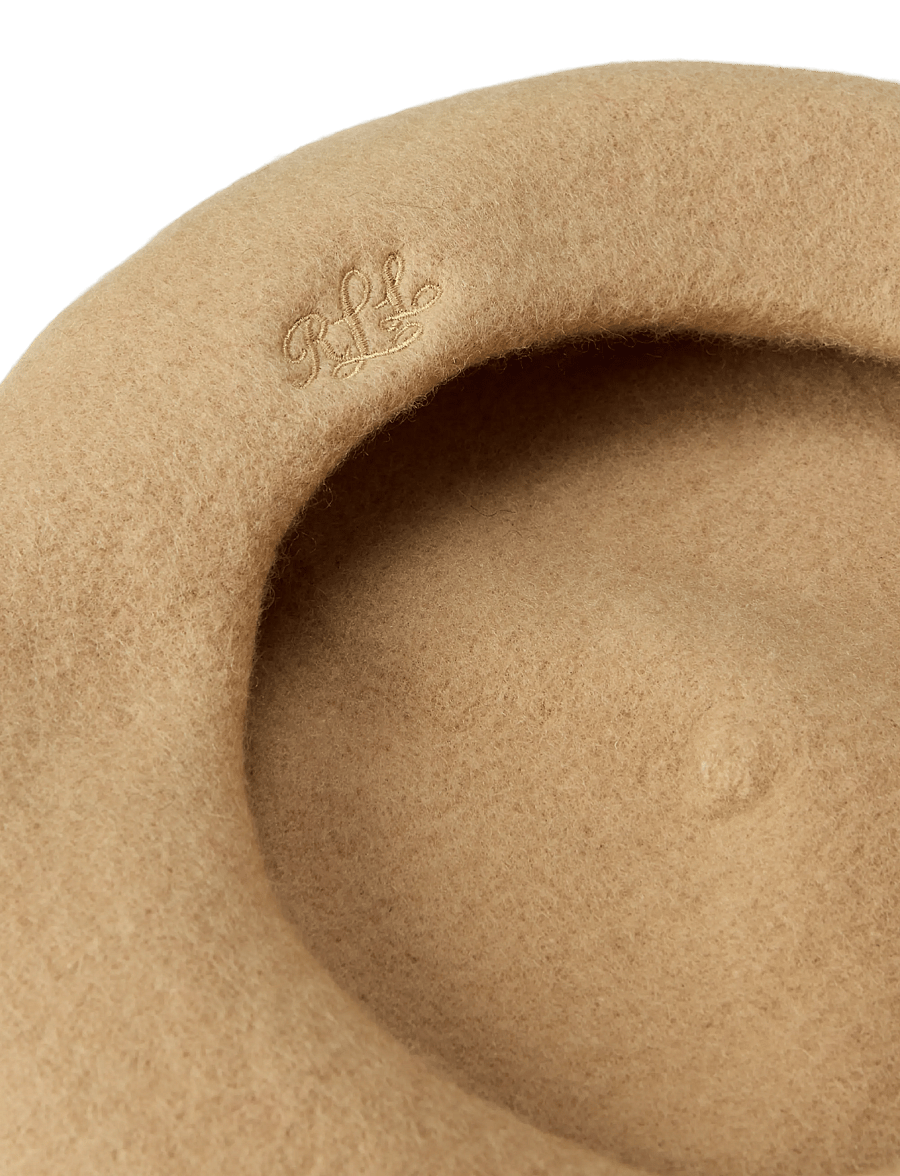 Lauren Ralph Lauren - Wool Beret - hattar - classic camel - 2