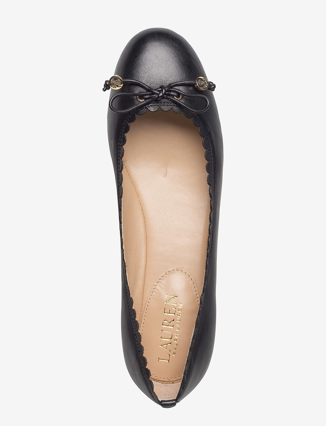 Lauren Ralph Lauren - Glennie Leather Flat - black - 4