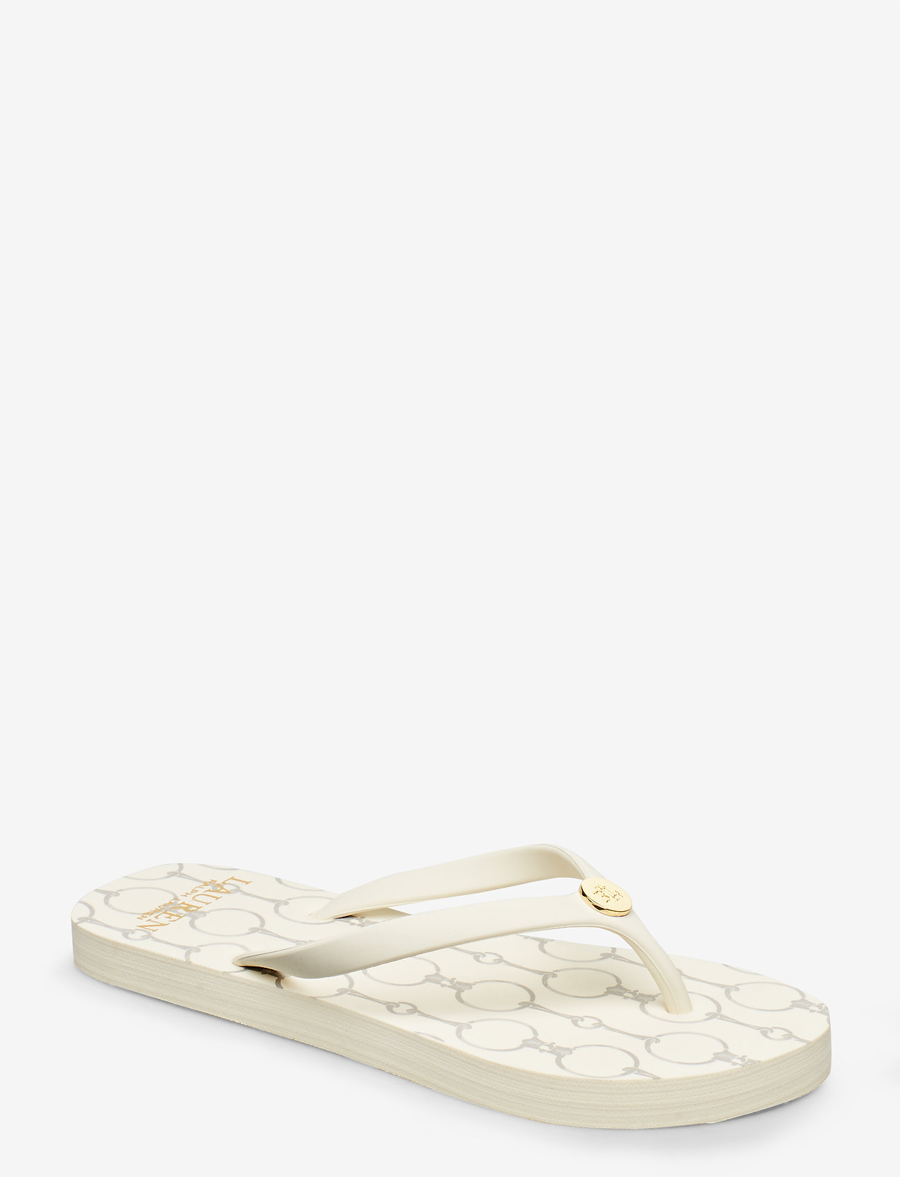 Lauren Ralph Lauren - Shawna Chain-Link Sandal - vanilla - 0