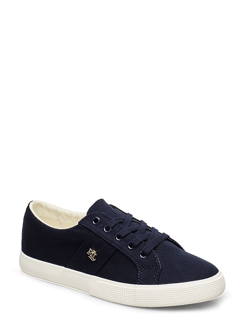 Lauren Ralph Lauren - Janson II Canvas Sneaker - konfirmation - lauren navy - 0