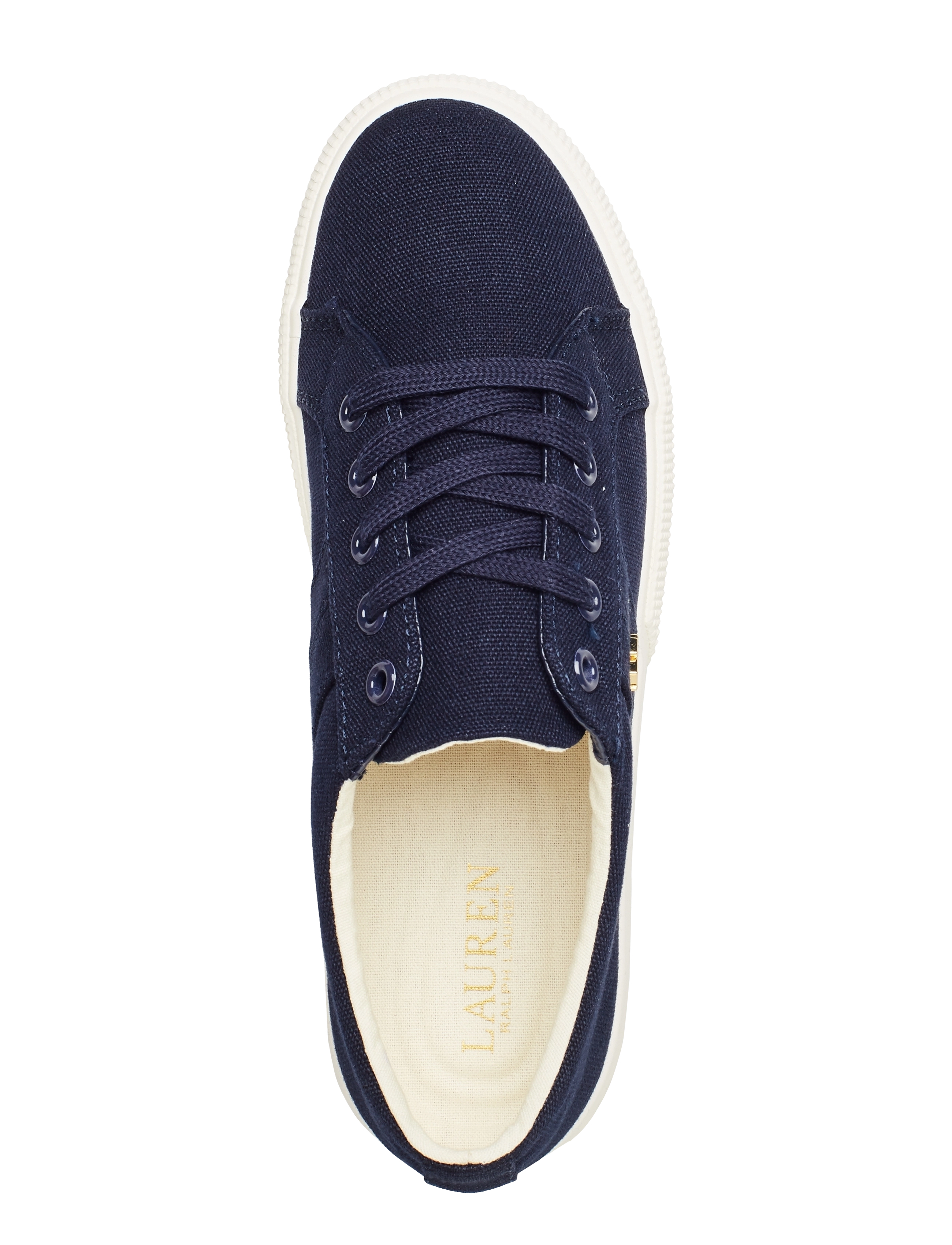 Lauren Ralph Lauren - Janson II Canvas Sneaker - kristības - lauren navy - 3