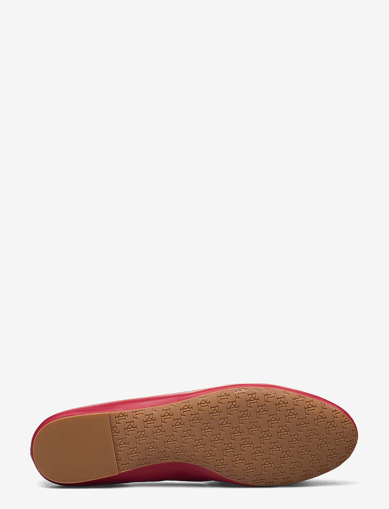 Lauren Ralph Lauren - Jayna Leather Flat - lauren red - 4