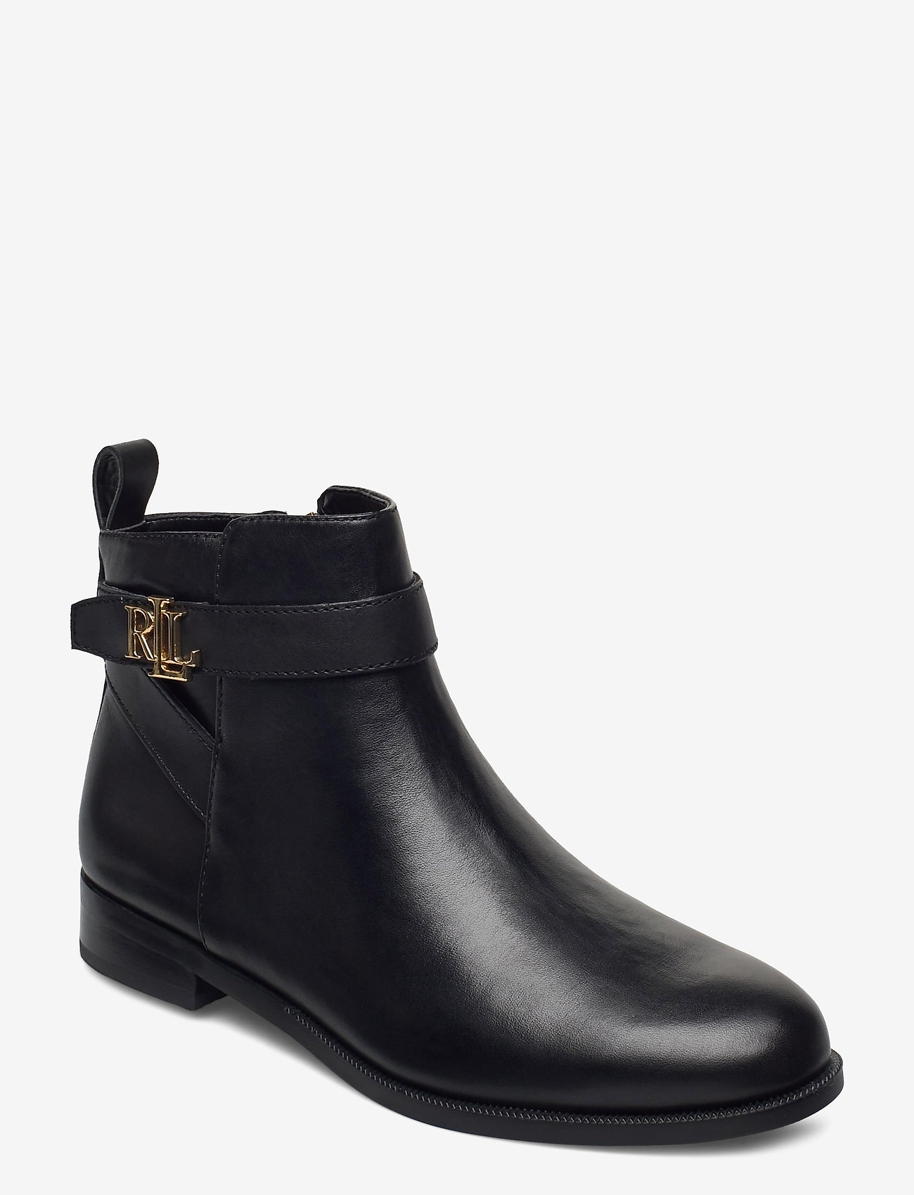 Lauren Ralph Lauren - Bonne Leather Bootie - black - 3