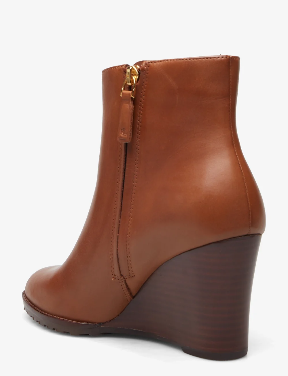 Tan sales wedge booties