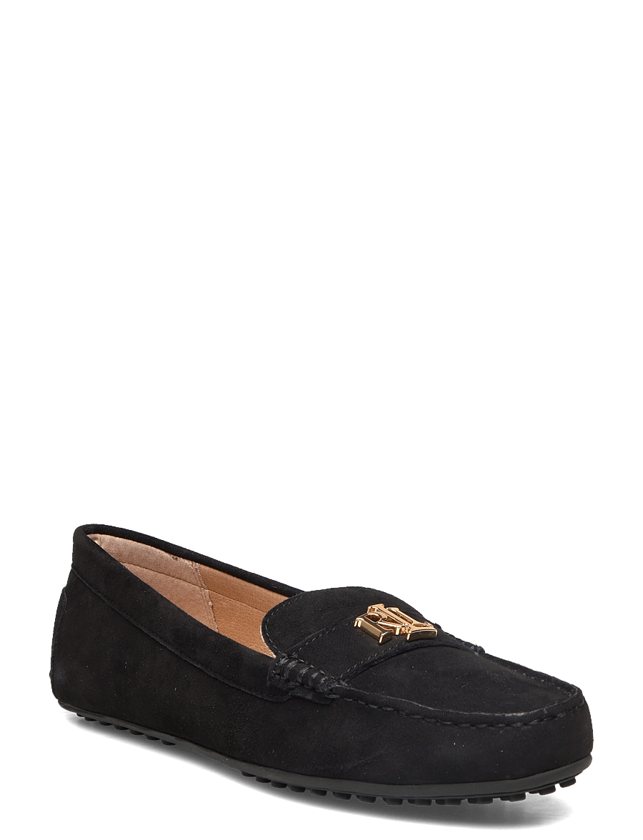 Lauren Ralph Lauren - Barnsbury Suede Loafer - mode trends - black - 0