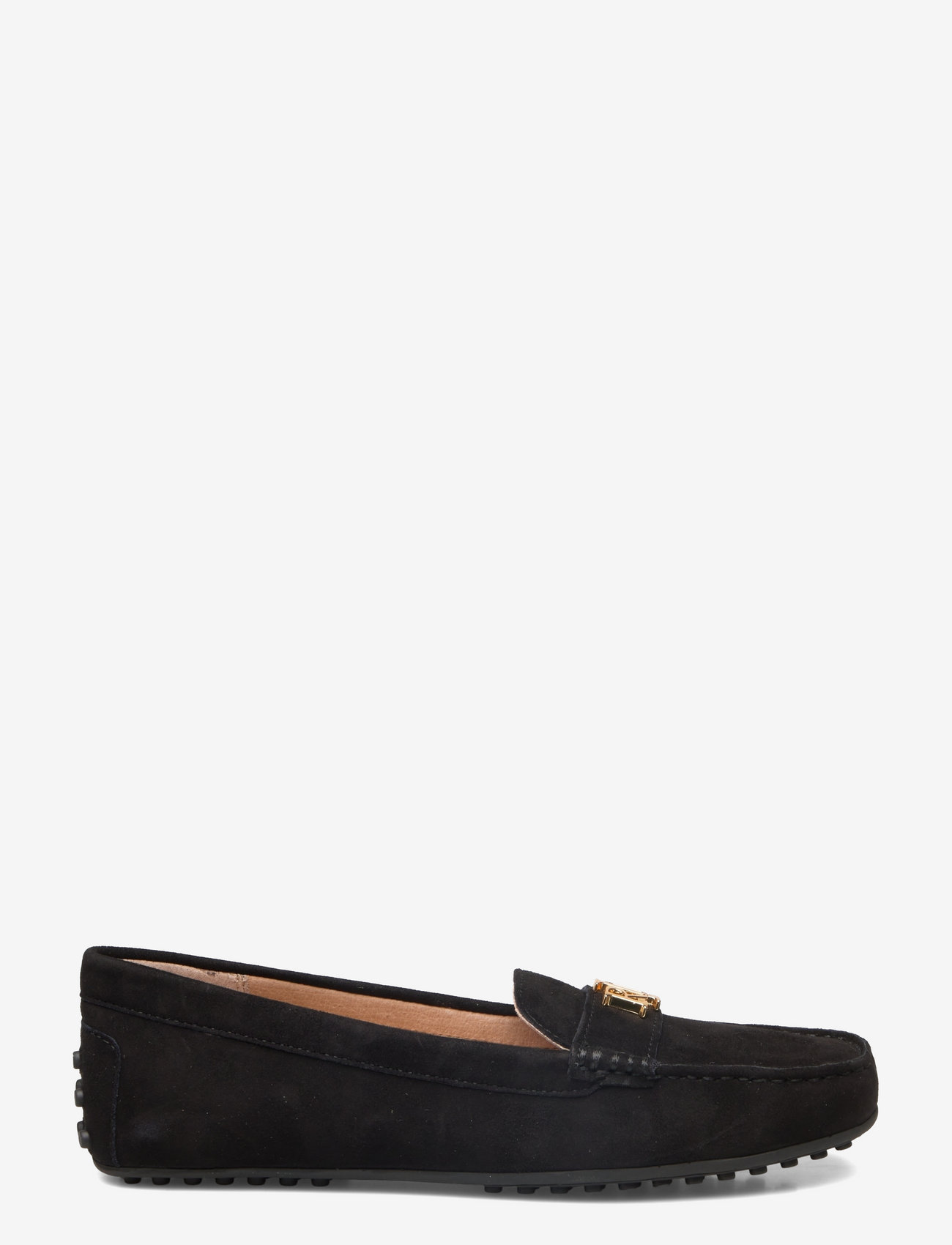 Lauren Ralph Lauren - Barnsbury Suede Loafer - speciella tillfällen - black - 1