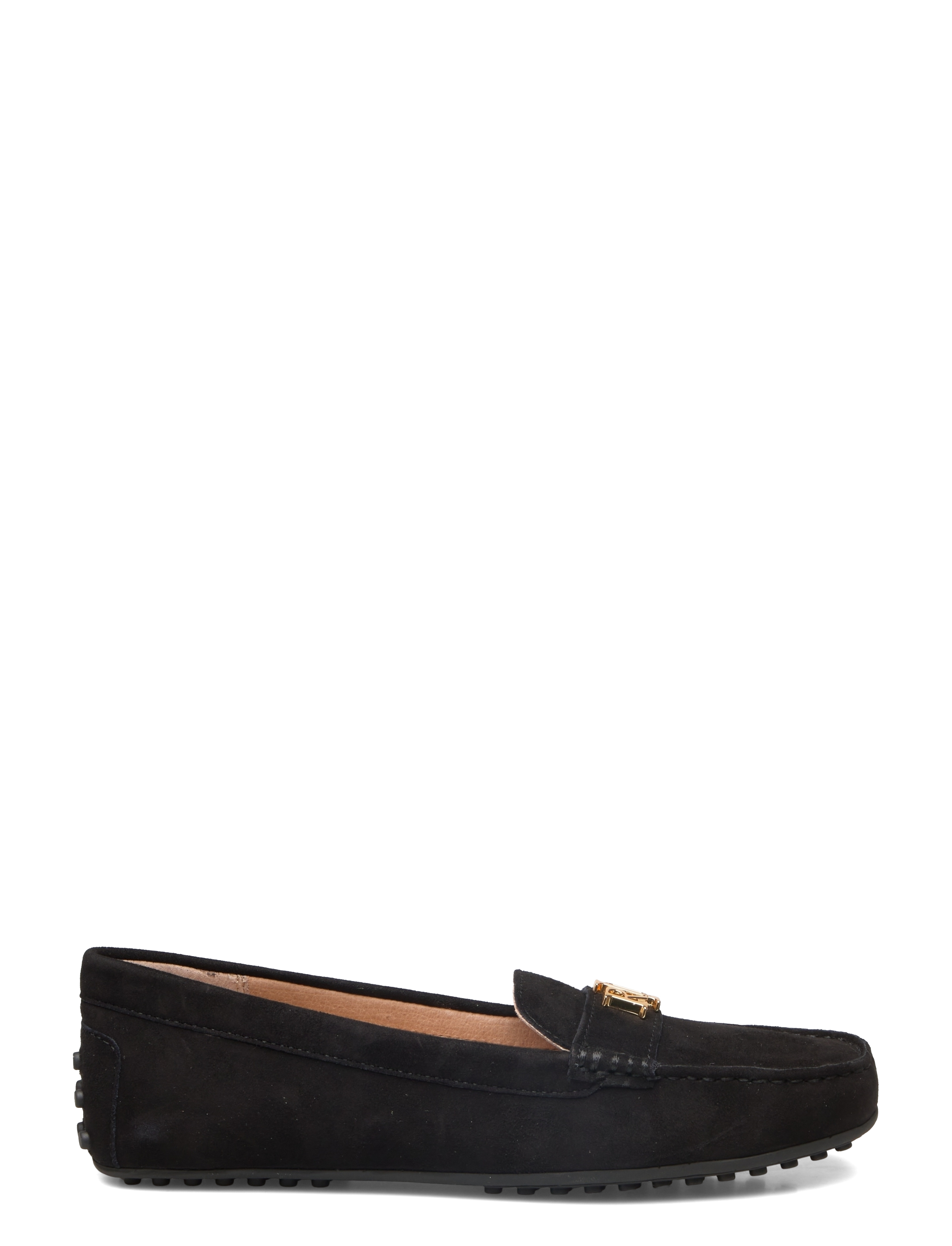 Lauren Ralph Lauren - Barnsbury Suede Loafer - mode trends - black - 1
