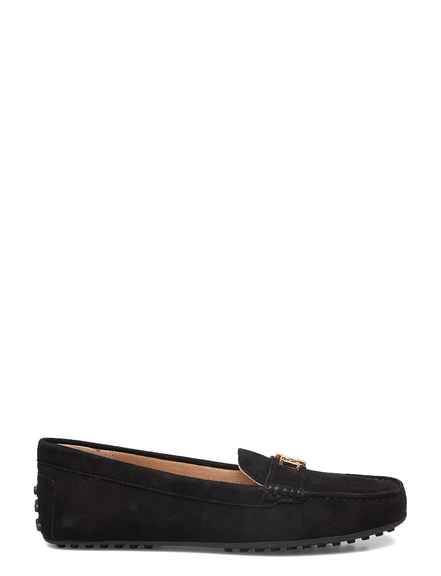 Lauren Ralph Lauren - Barnsbury Suede Loafer - mode trends - black - 1