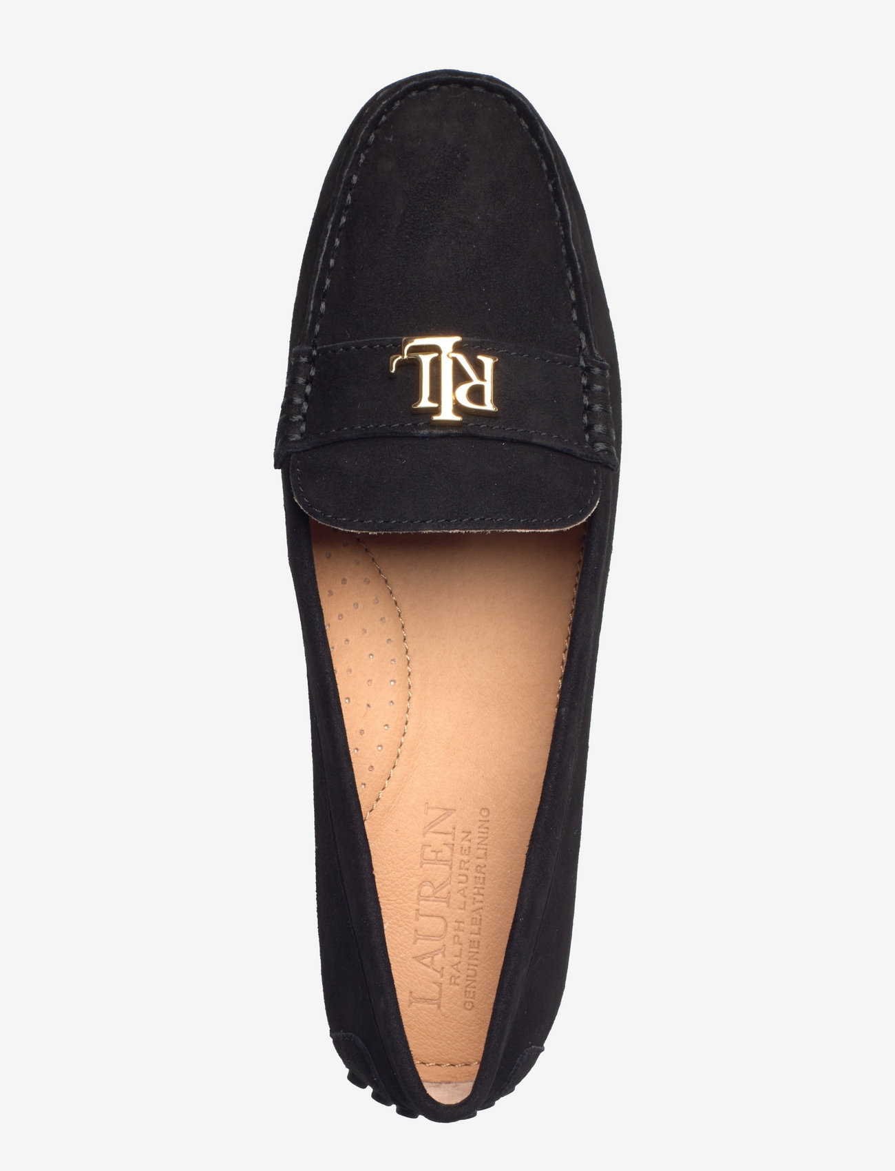 Lauren Ralph Lauren - Barnsbury Suede Loafer - speciella tillfällen - black - 3