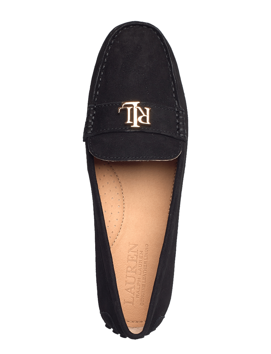 Lauren Ralph Lauren - Barnsbury Suede Loafer - mode trends - black - 3