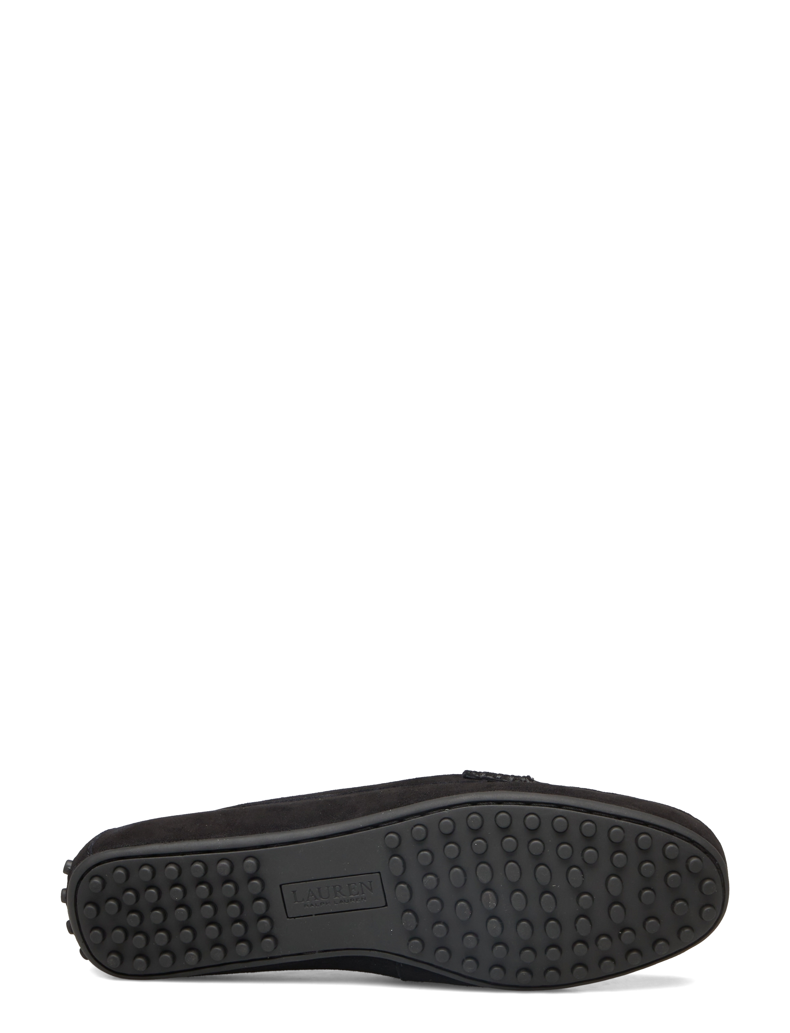 Lauren Ralph Lauren - Barnsbury Suede Loafer - mode trends - black - 4