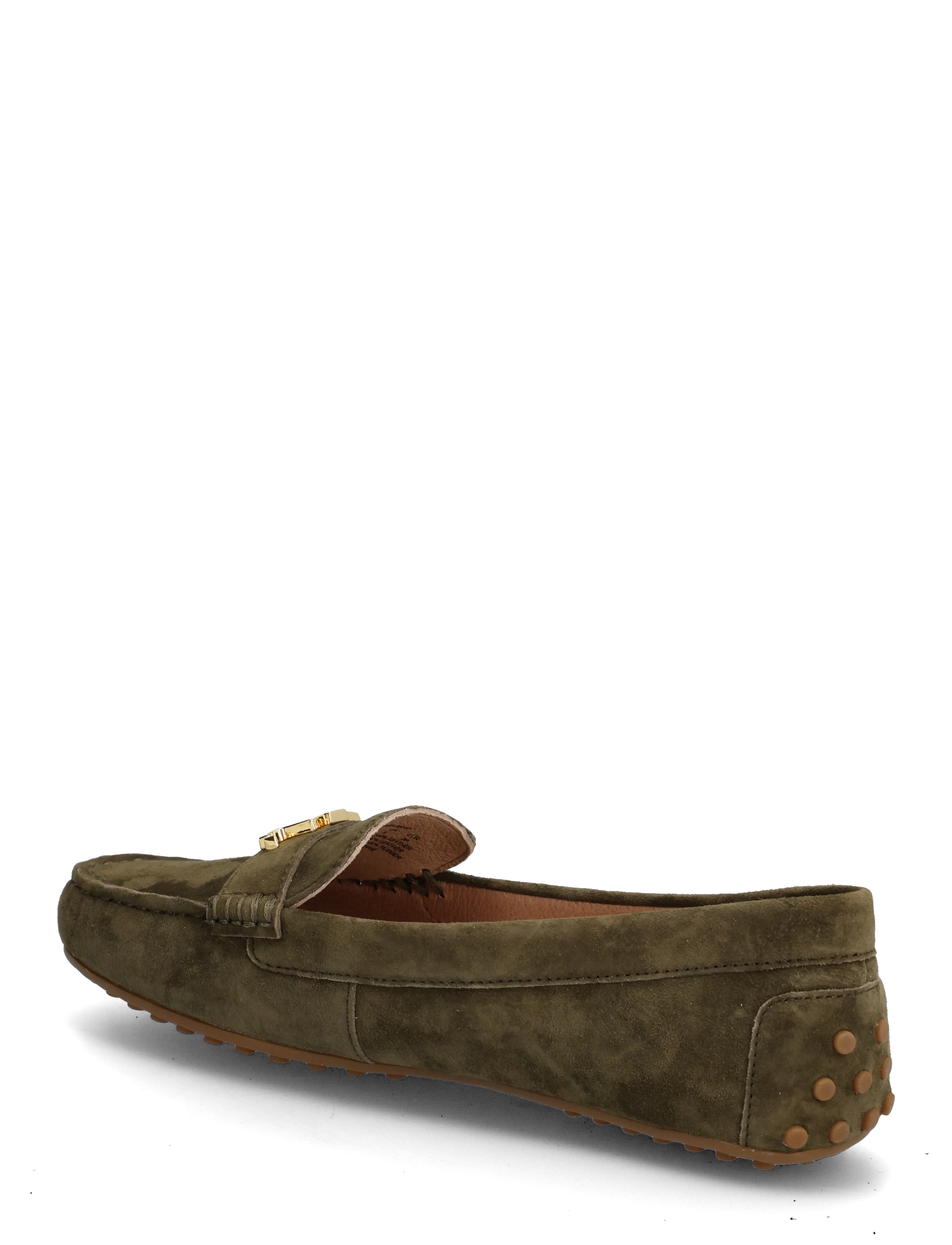 Lauren Ralph Lauren - Barnsbury Suede Loafer - mode trends - botanic green - 2