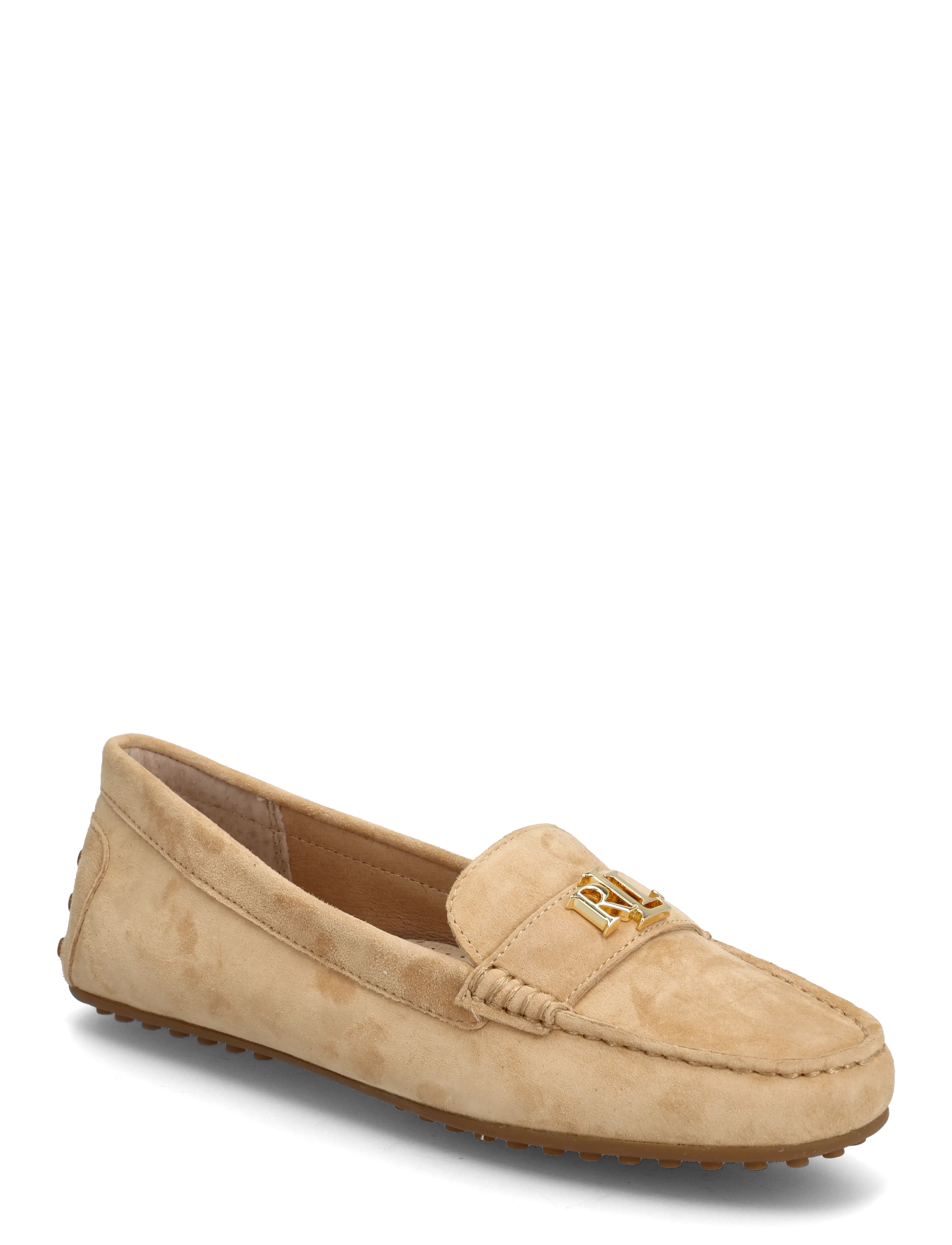 Lauren Ralph Lauren Barnsbury Suede Loafer - Ralph Lauren - BUFF / beige