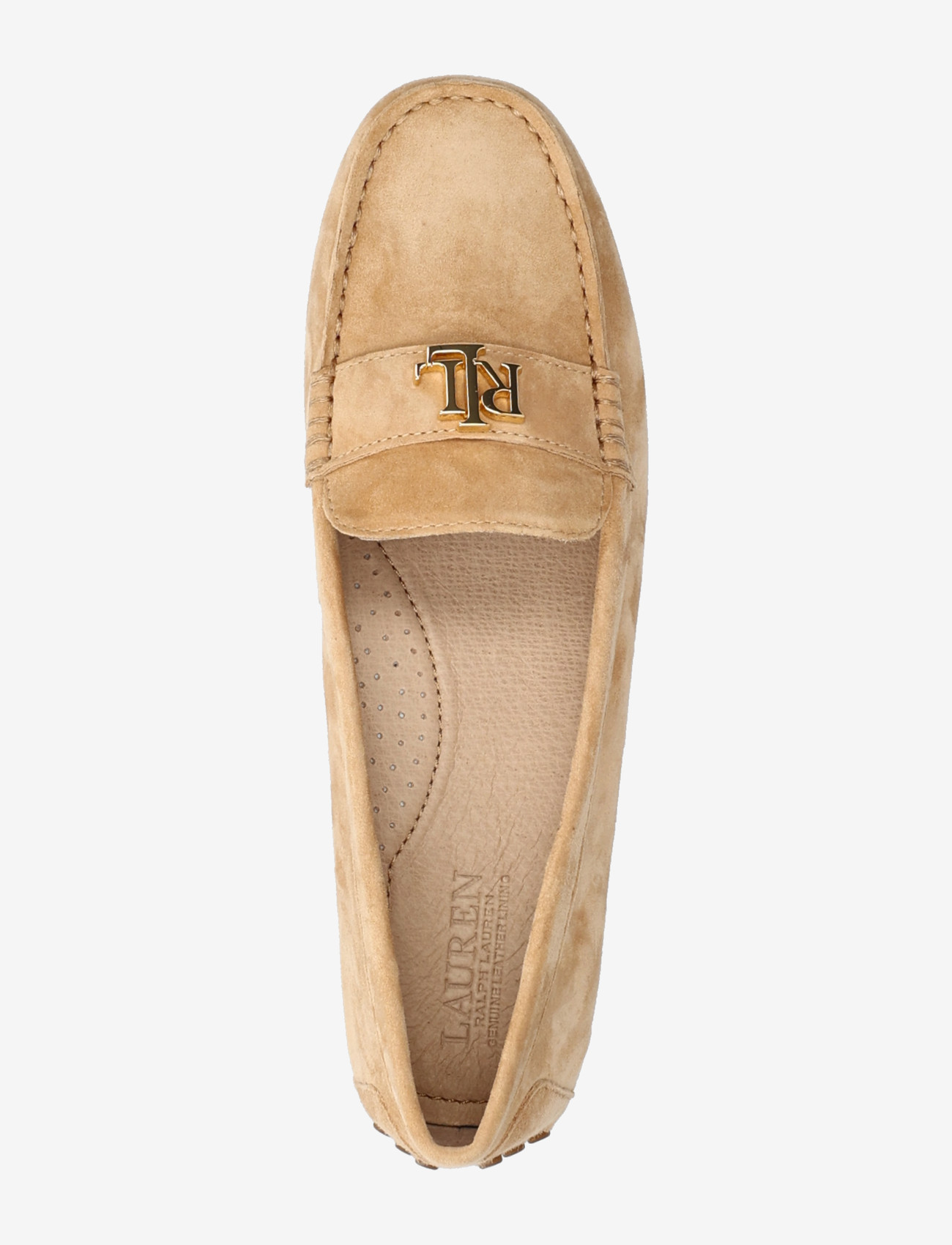 Lauren Ralph Lauren - Barnsbury Suede Loafer - særlige begivenheder - buff - 3