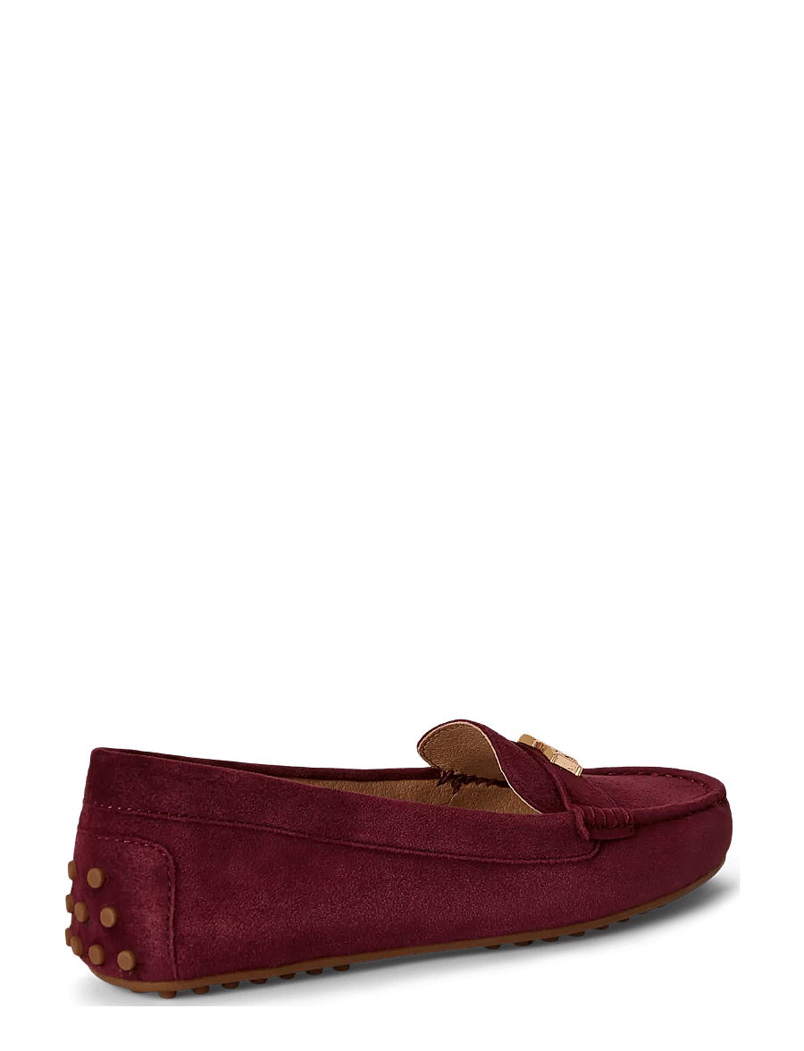 Lauren Ralph Lauren - KIDSUEDE-BARNSBURY-FL-CSL - bootsschuhe - dark garnet - 1