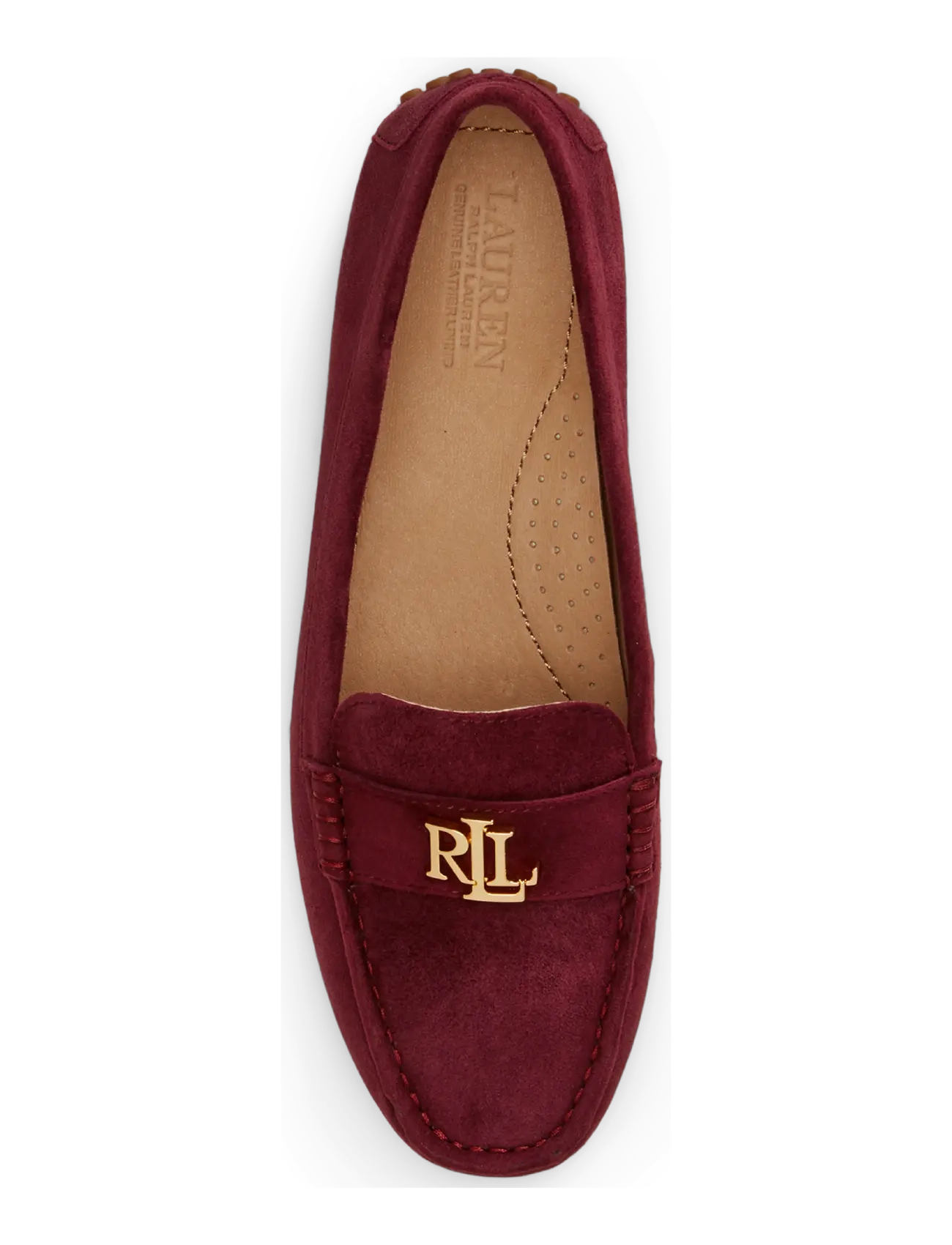 Lauren Ralph Lauren - KIDSUEDE-BARNSBURY-FL-CSL - bootsschuhe - dark garnet - 3