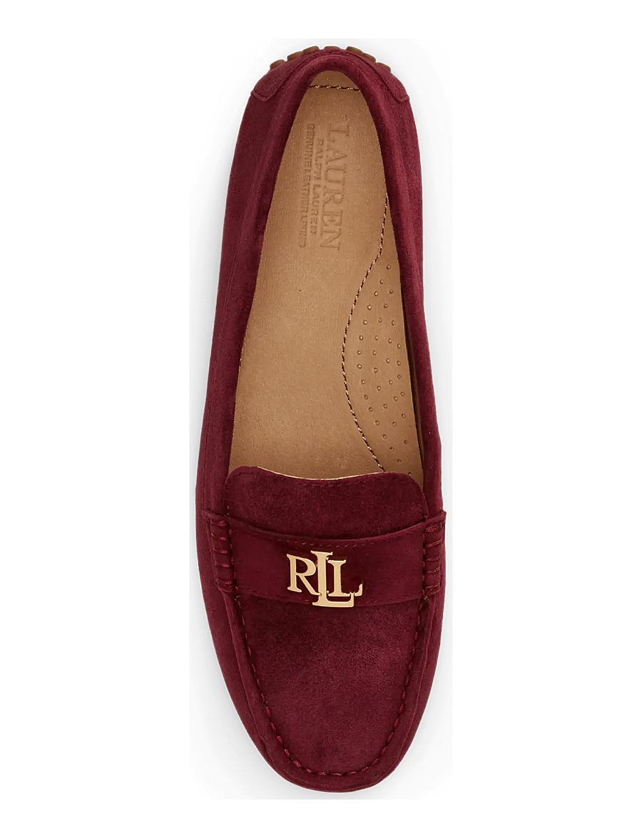 Lauren Ralph Lauren - KIDSUEDE-BARNSBURY-FL-CSL - bootsschuhe - dark garnet - 3