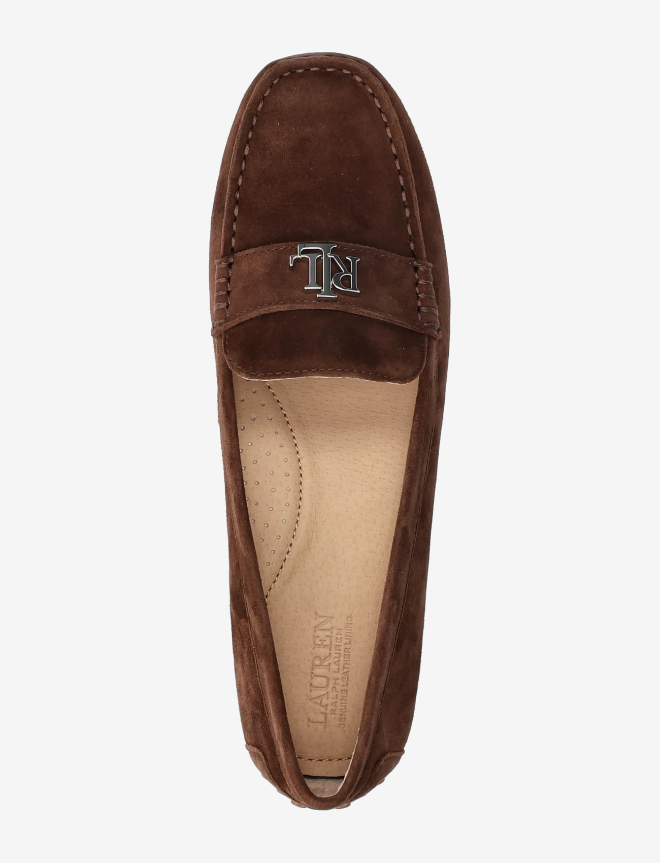 Lauren Ralph Lauren - Barnsbury Suede Loafer - speciella tillfällen - dark hickory - 3