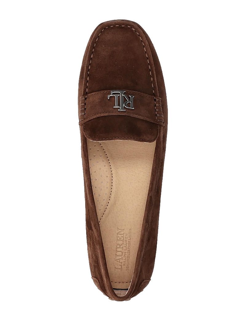 Lauren Ralph Lauren - Barnsbury Suede Loafer - speciella tillfällen - dark hickory - 3