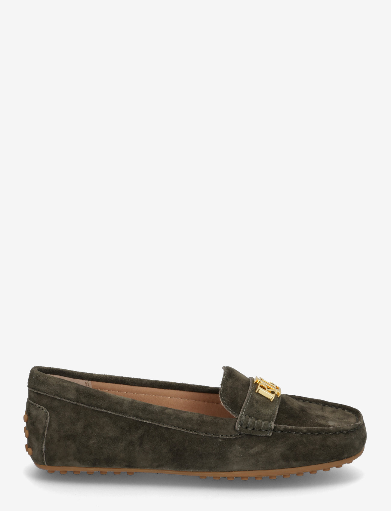 Lauren Ralph Lauren - Barnsbury Suede Loafer - speciella tillfällen - dark olive - 1