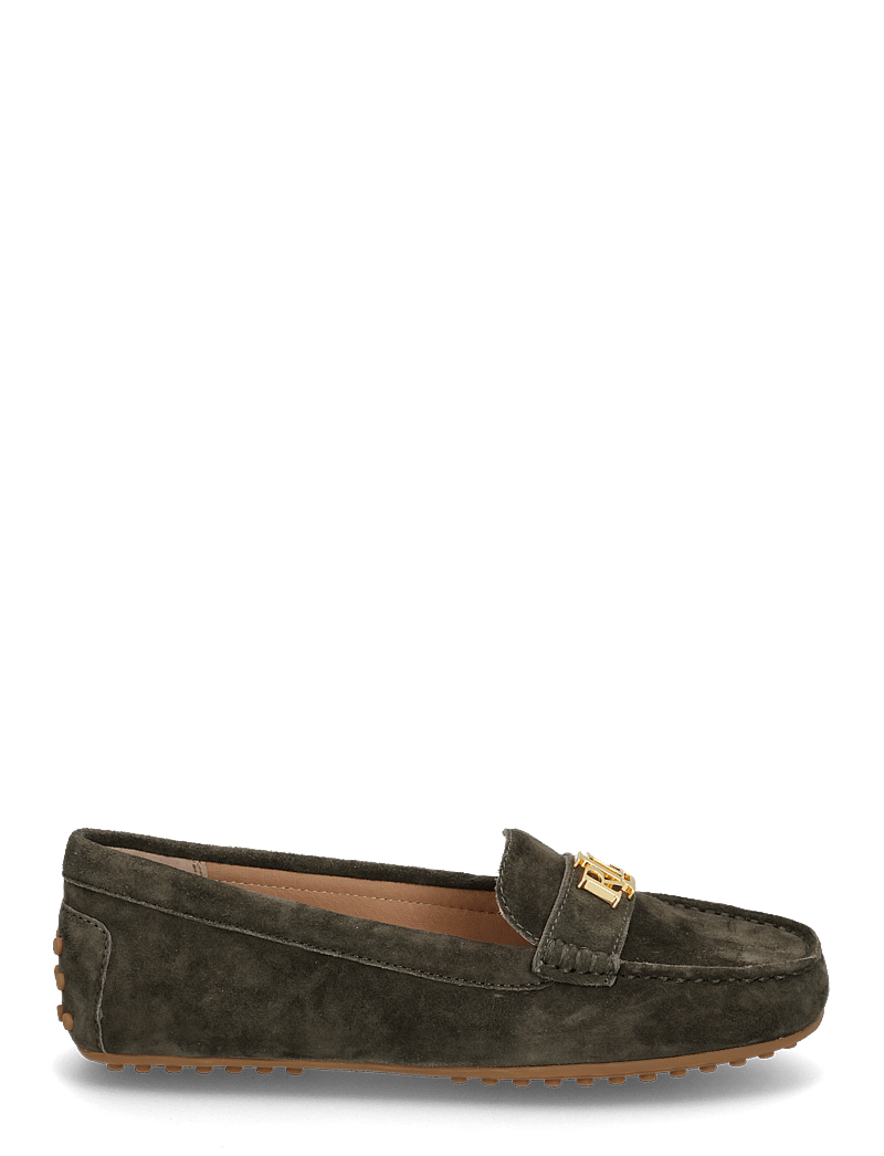 Lauren Ralph Lauren - Barnsbury Suede Loafer - speciella tillfällen - dark olive - 1