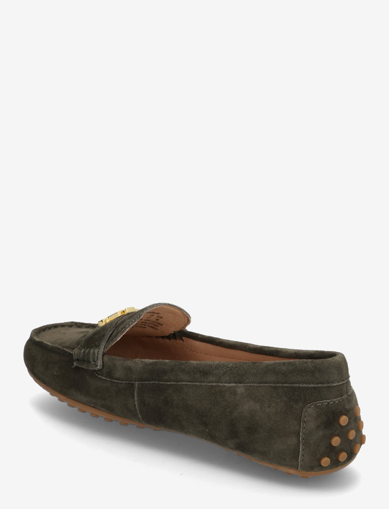 Lauren Ralph Lauren - Barnsbury Suede Loafer - speciella tillfällen - dark olive - 2