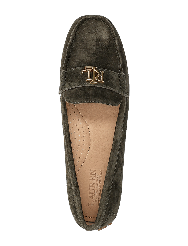 Lauren Ralph Lauren - Barnsbury Suede Loafer - speciella tillfällen - dark olive - 3