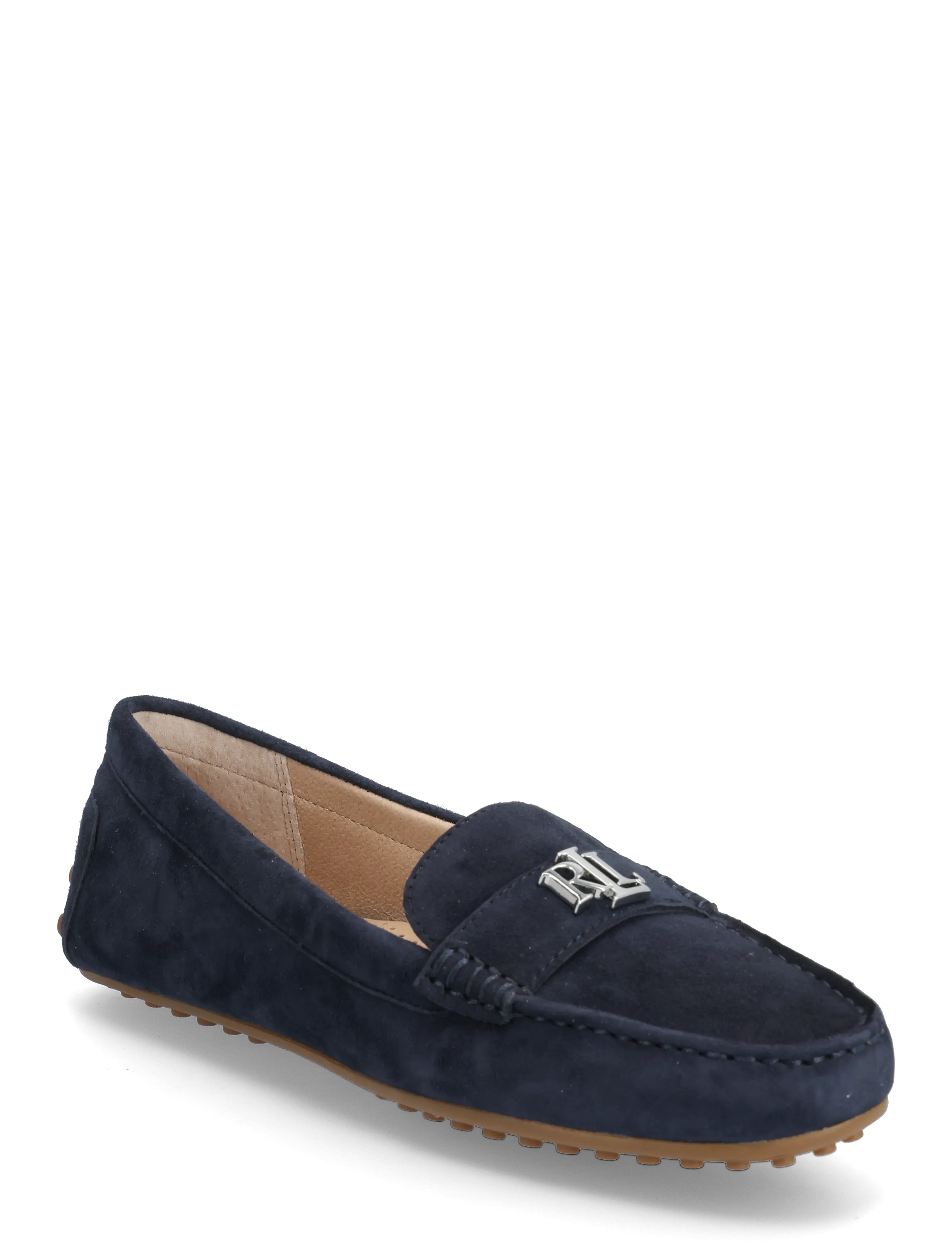 Lauren Ralph Lauren Barnsbury Suede Loafer - Schuhe - LAUREN NAVY / navy