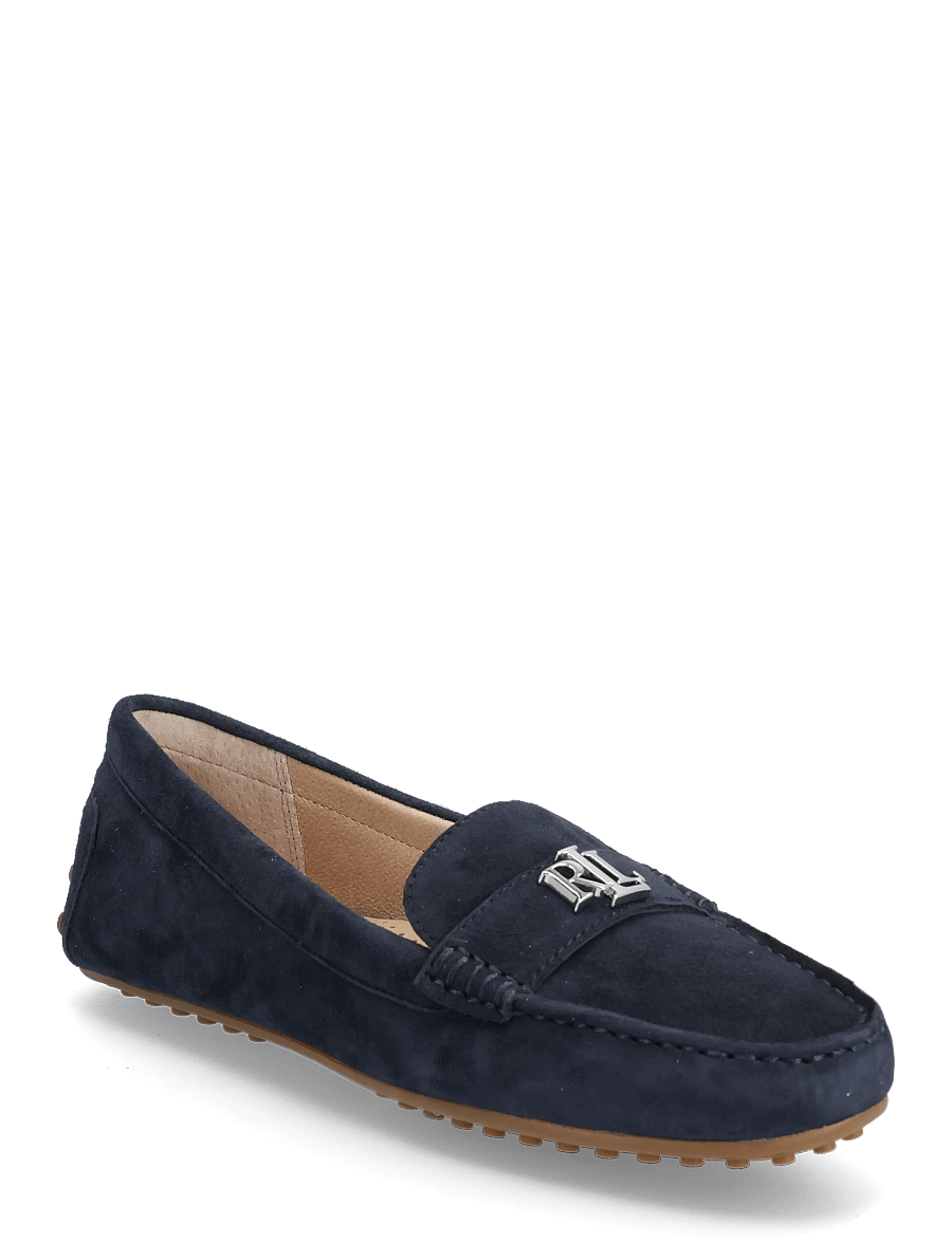 Lauren Ralph Lauren - Barnsbury Suede Loafer - mode trends - lauren navy - 0