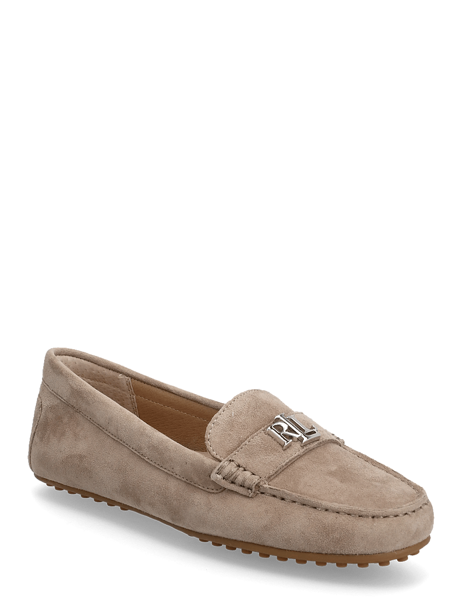 Lauren Ralph Lauren - Barnsbury Suede Loafer - mode trends - taupe brown - 0