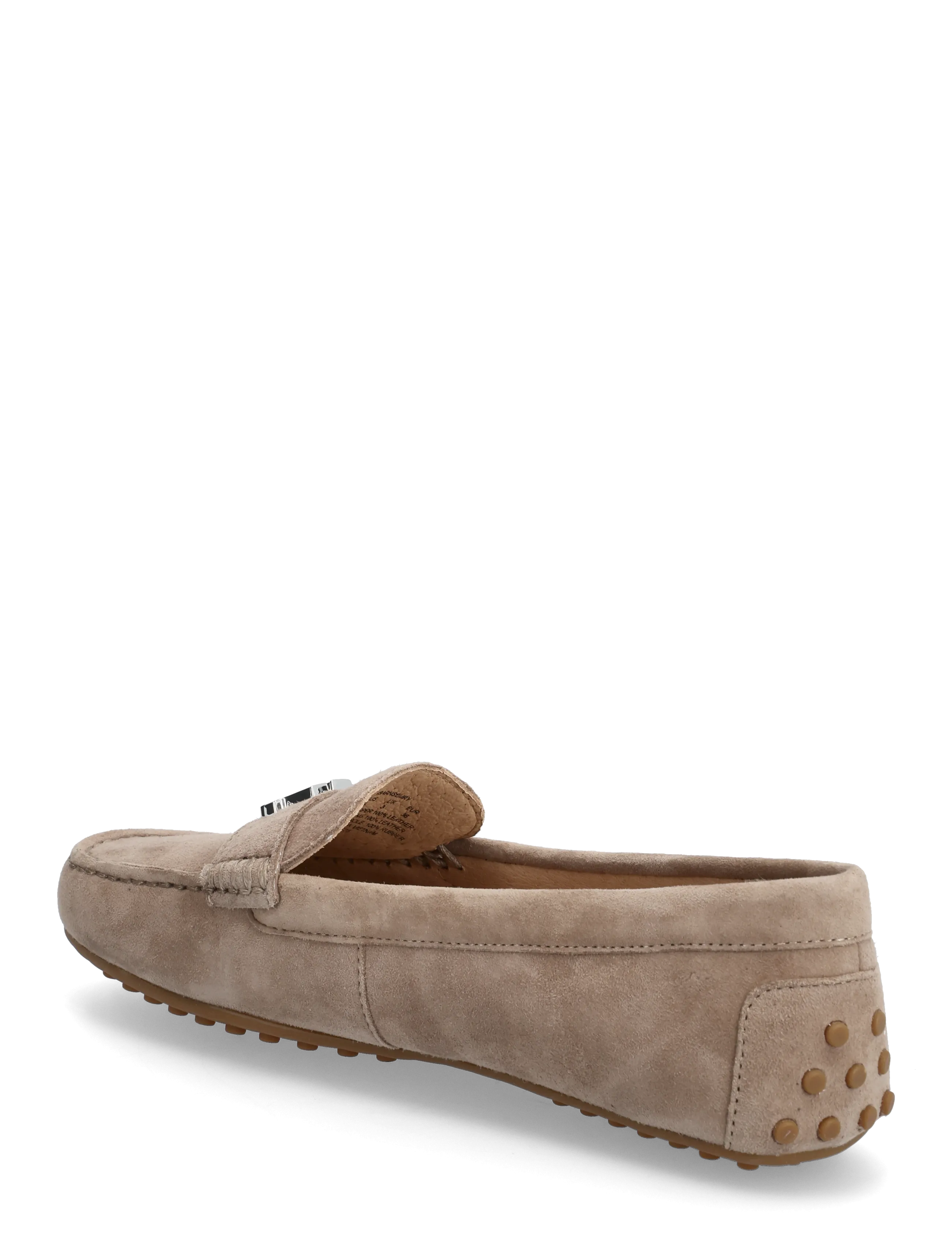 Lauren Ralph Lauren - Barnsbury Suede Loafer - mode trends - taupe brown - 2