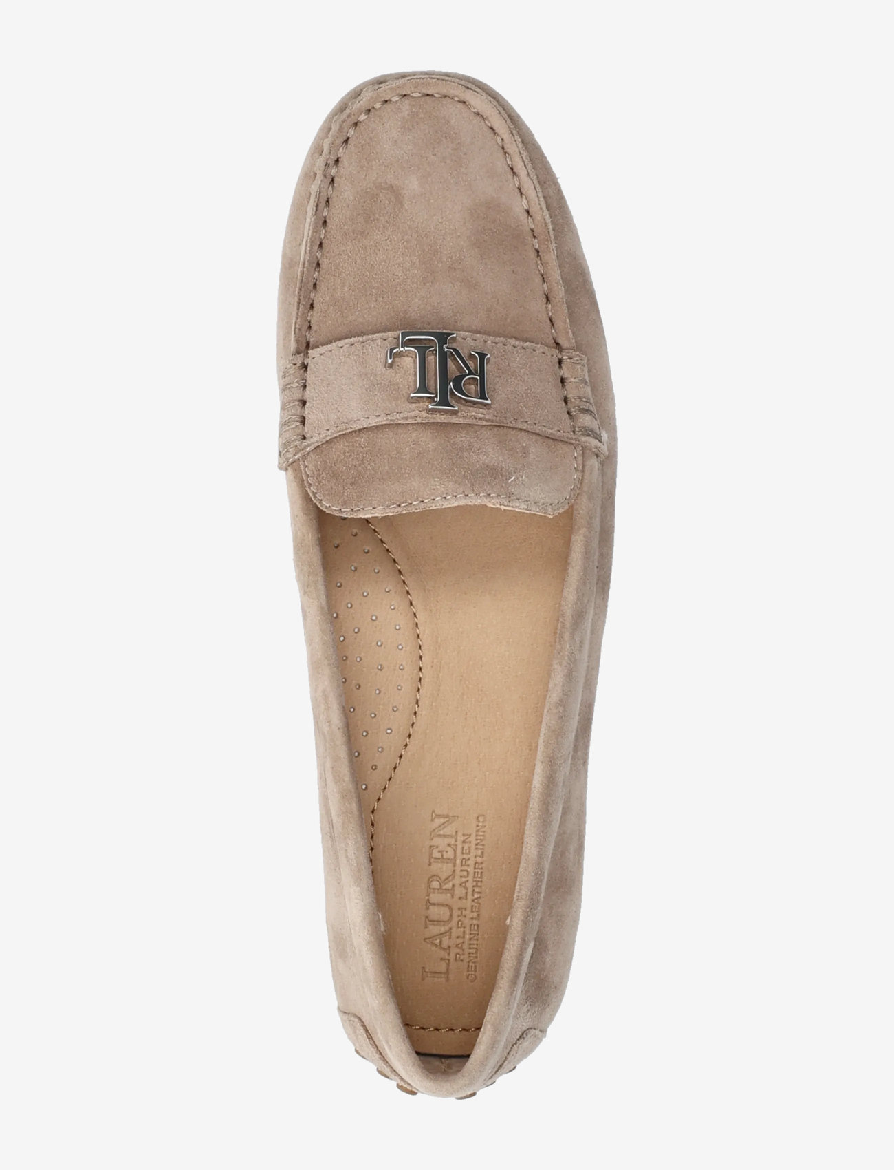 Lauren Ralph Lauren - Barnsbury Suede Loafer - speciella tillfällen - taupe brown - 3