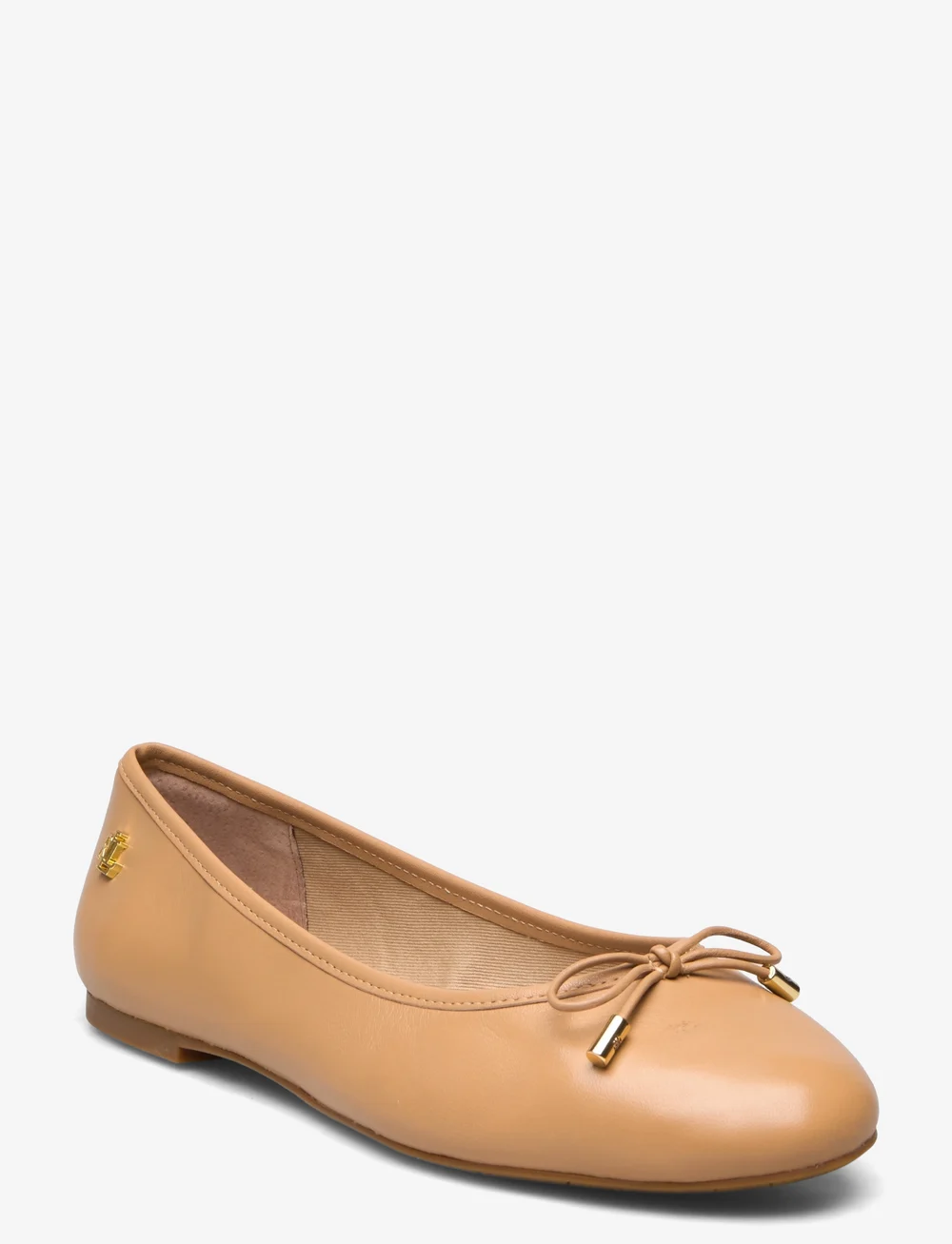 Lauren Ralph Lauren Jayna Nappa Leather Flat Ballerines Boozt