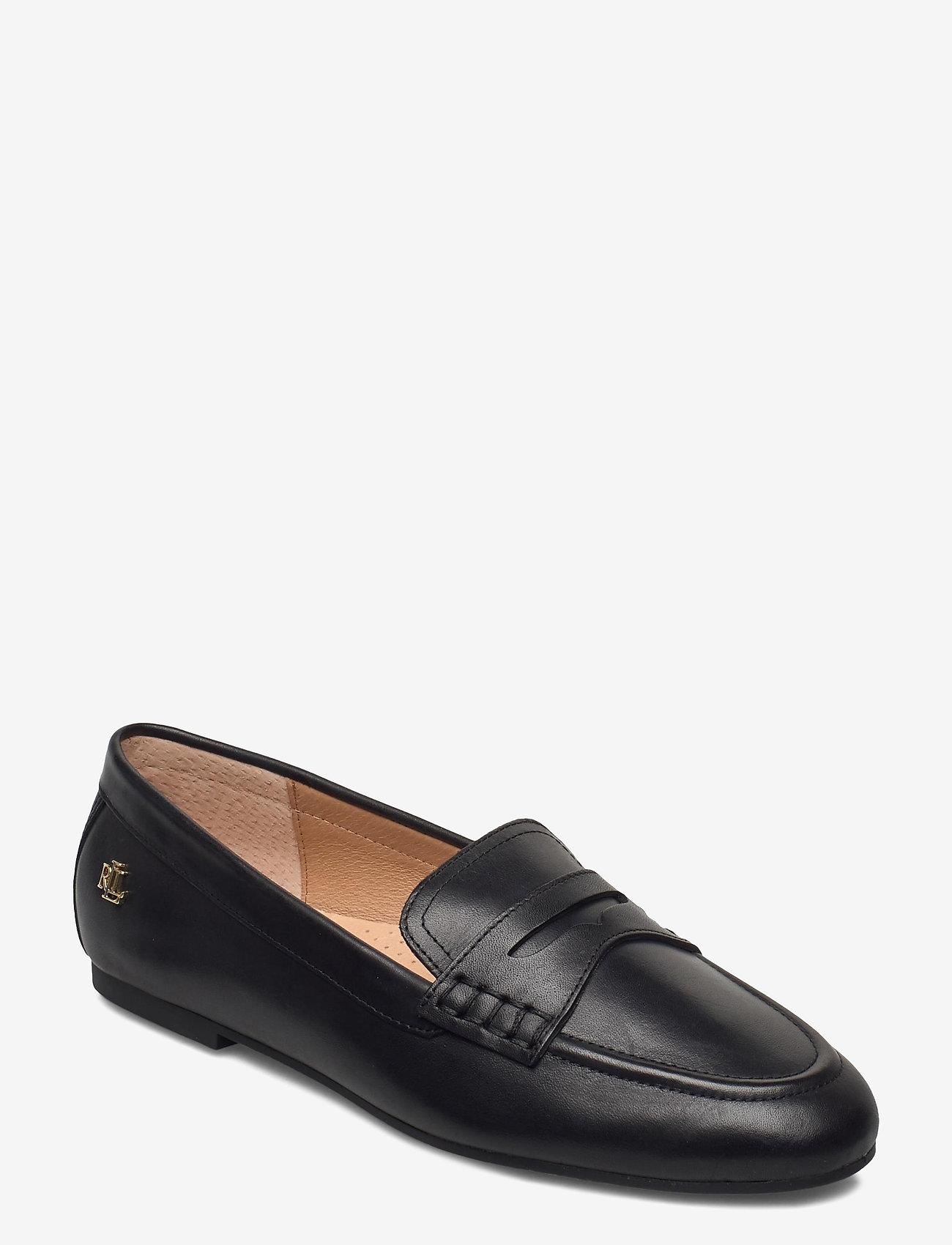Lauren Ralph Lauren - Adison Burnished Leather Loafer - black - 0