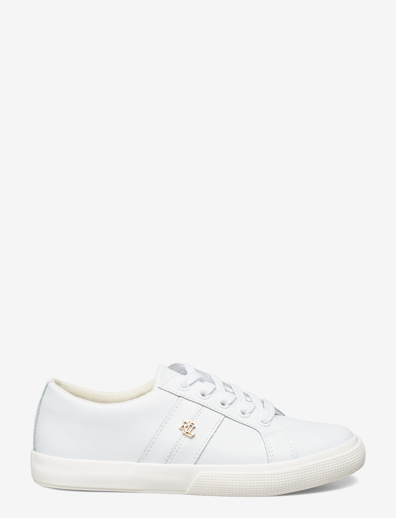 Lauren Ralph Lauren - Janson II Action Leather Sneaker - confirmation - rl white - 1