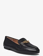 Averi Nappa Leather Loafer - BLACK