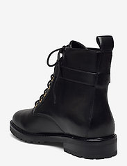 Lauren Ralph Lauren - Eldridge Burnished Leather Boot - Šņorējami zābaki - black - 2