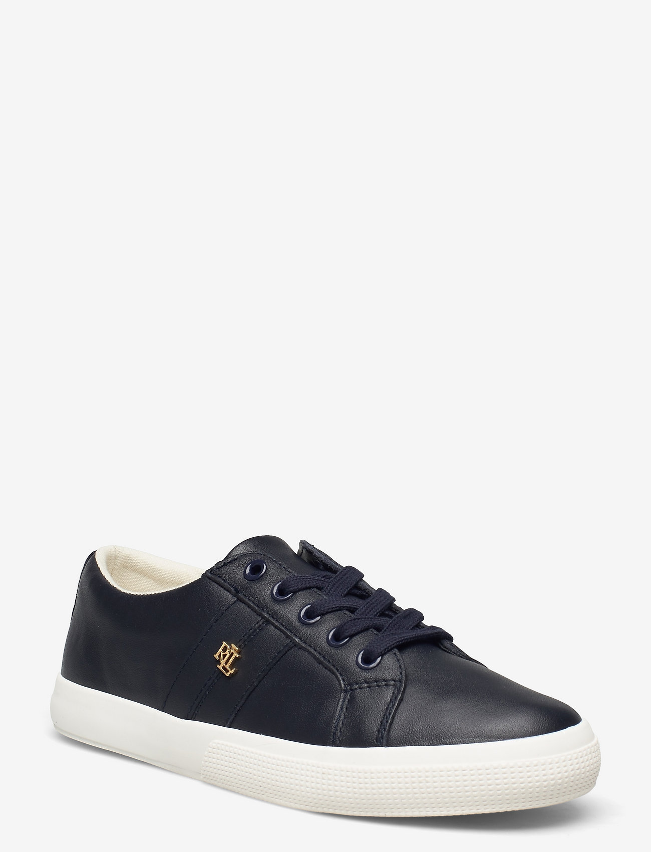 Lauren Ralph Lauren - Janson II Nappa Leather Sneaker - sneaker - lauren navy - 0