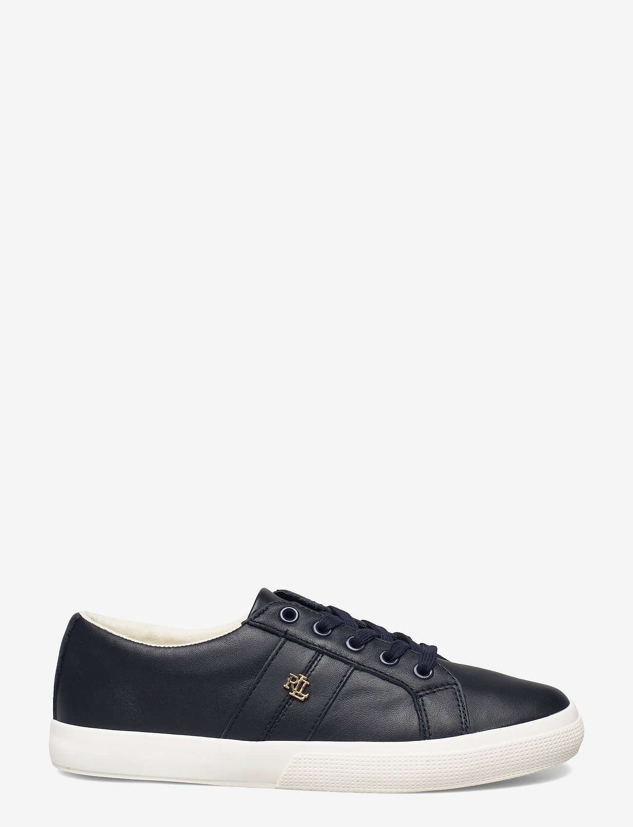 Lauren Ralph Lauren - Janson II Nappa Leather Sneaker - sneaker - lauren navy - 1