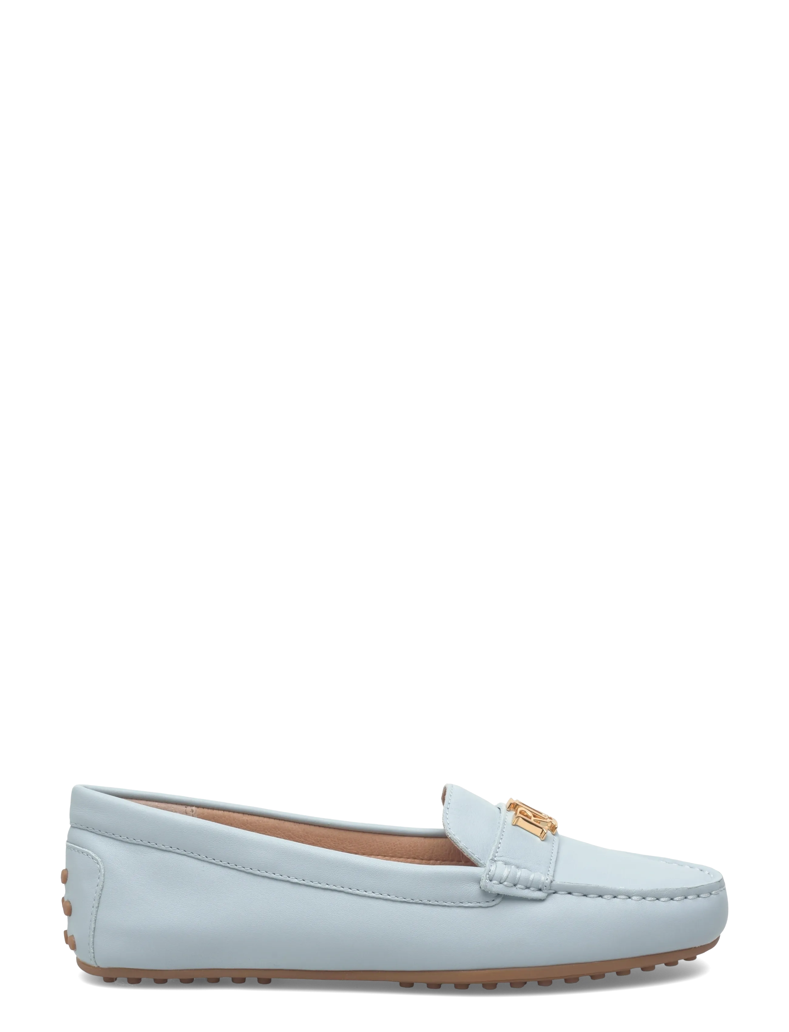 Lauren Ralph Lauren - Barnsbury Nappa Leather Driver - mode trends - alpine blue - 1