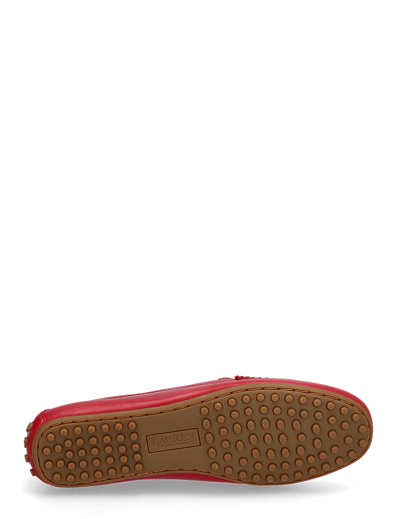 Lauren Ralph Lauren - Barnsbury Nappa Leather Driver - mode trends - festive red - 4