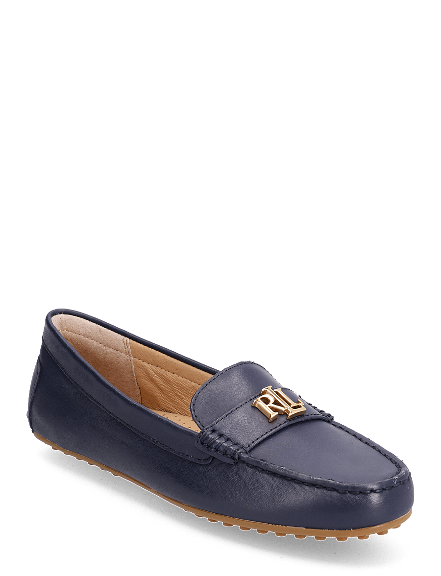 Lauren Ralph Lauren - Barnsbury Nappa Leather Driver - mode trends - refined navy - 0