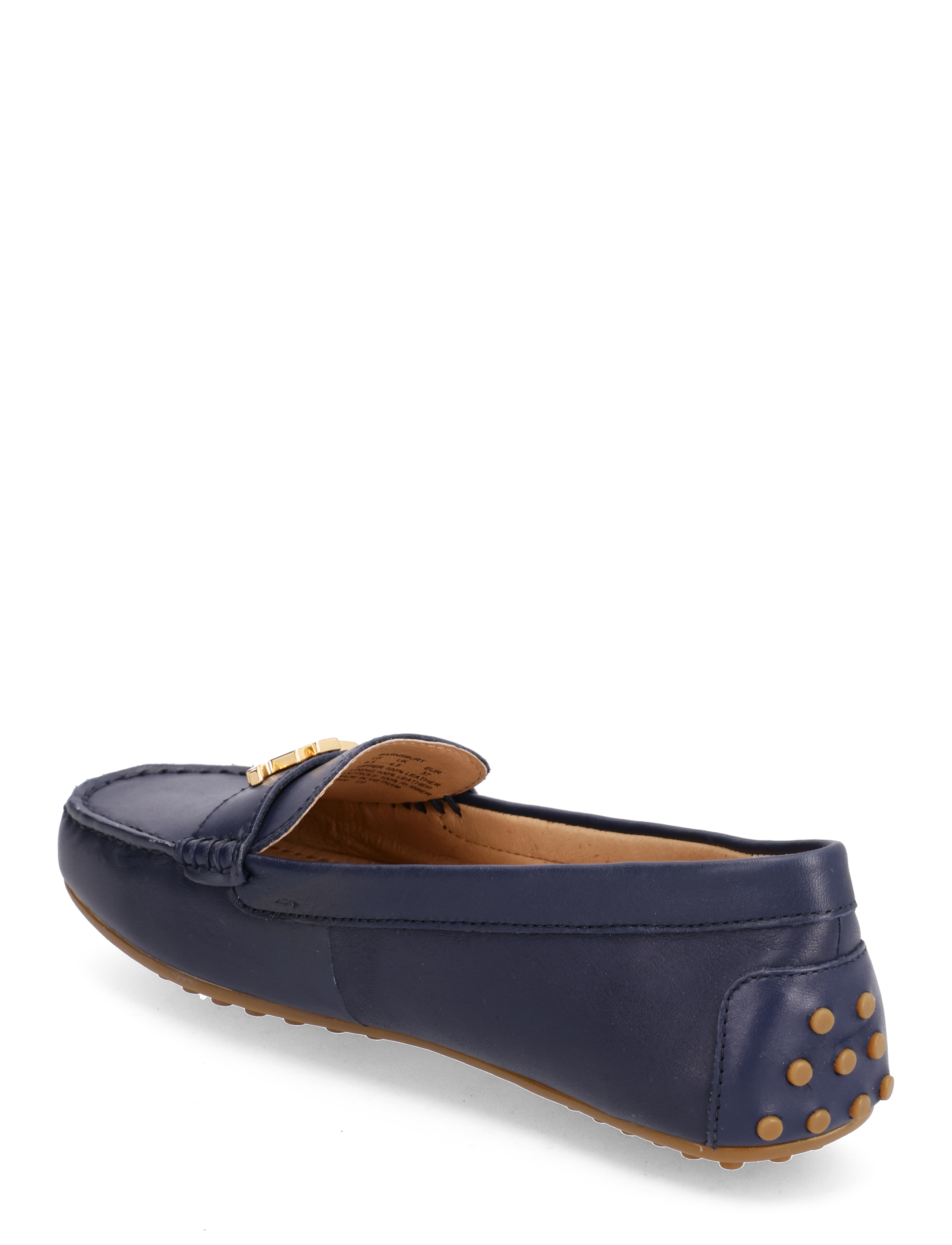 Lauren Ralph Lauren - Barnsbury Nappa Leather Driver - mode trends - refined navy - 2