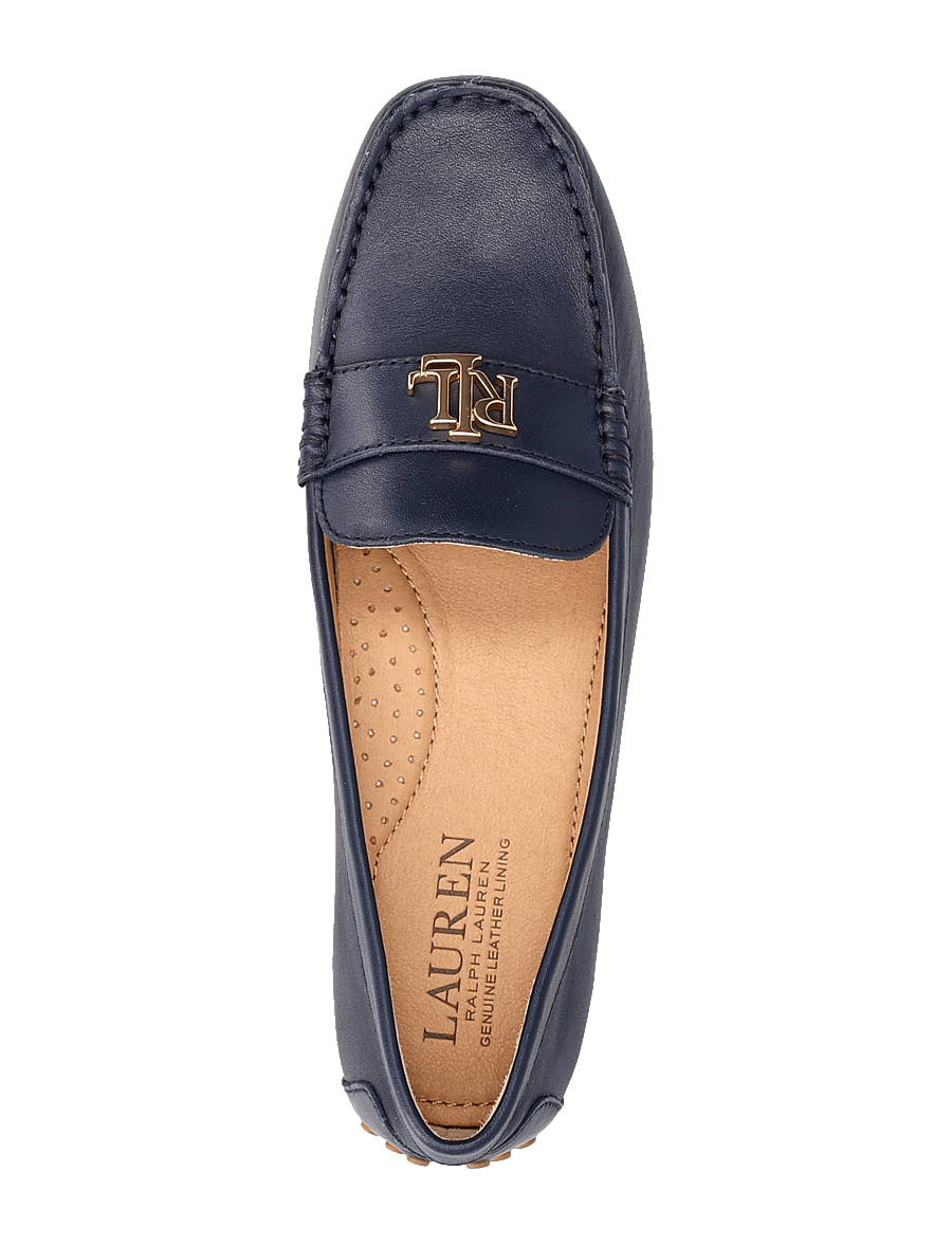 Lauren Ralph Lauren - Barnsbury Nappa Leather Driver - mode trends - refined navy - 3