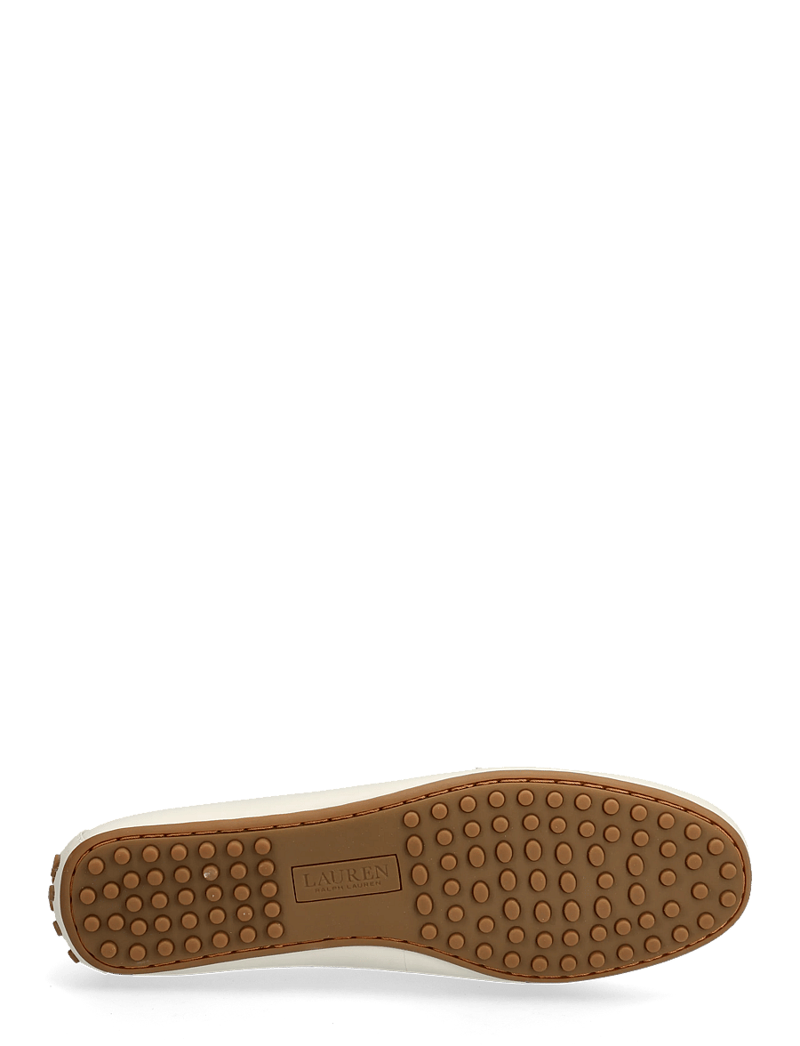 Lauren Ralph Lauren - Barnsbury Nappa Leather Driver - mode trends - soft white with g - 4