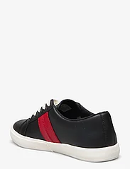 Lauren Ralph Lauren - Janson II Action Leather Sneaker - sportiniai bateliai žemu aulu - black/martin red - 2