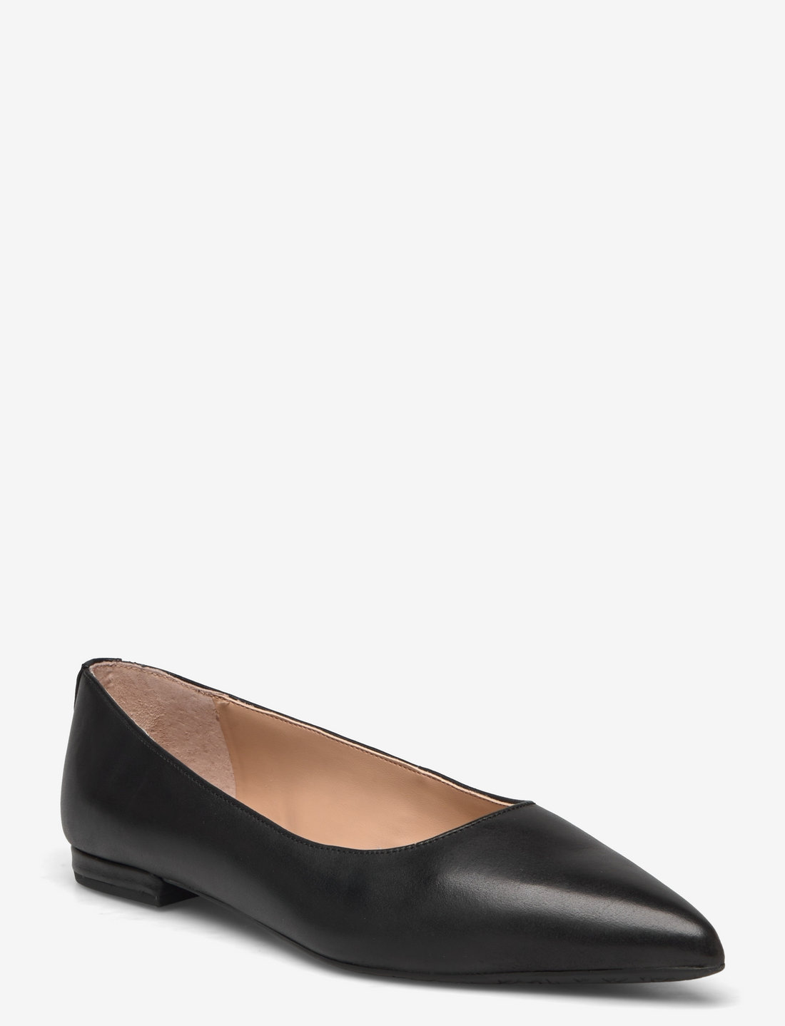 Lauren Ralph Lauren Londyn Burnished Leather Ballet Flat Ballerinas Boozt