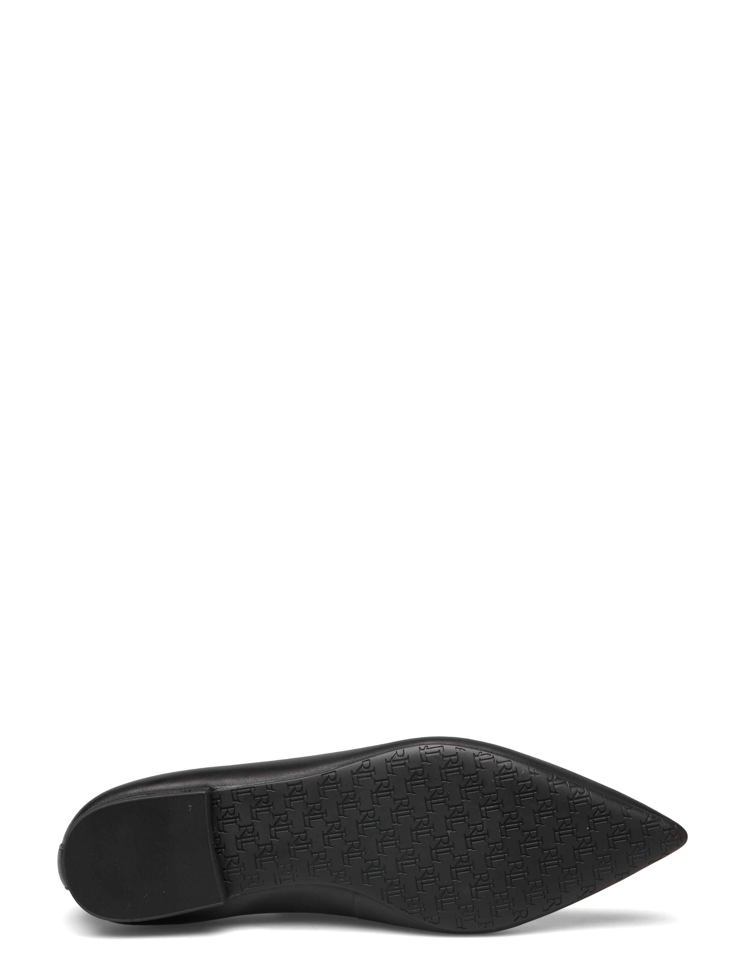 Lauren Ralph Lauren - Londyn Burnished Leather Ballet Flat - black - 4