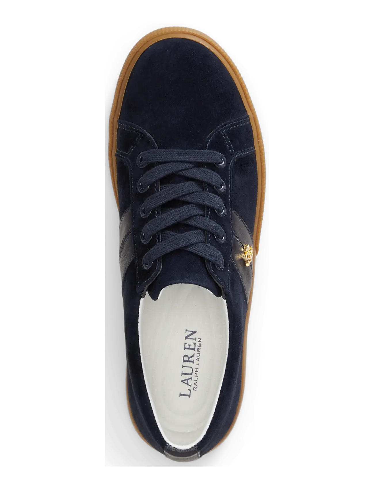 Lauren Ralph Lauren - KIDSUEDE/SOFTNAPPA-JANSON II-SK-VLC - madala säärega tossud - lauren navy/laure - 2