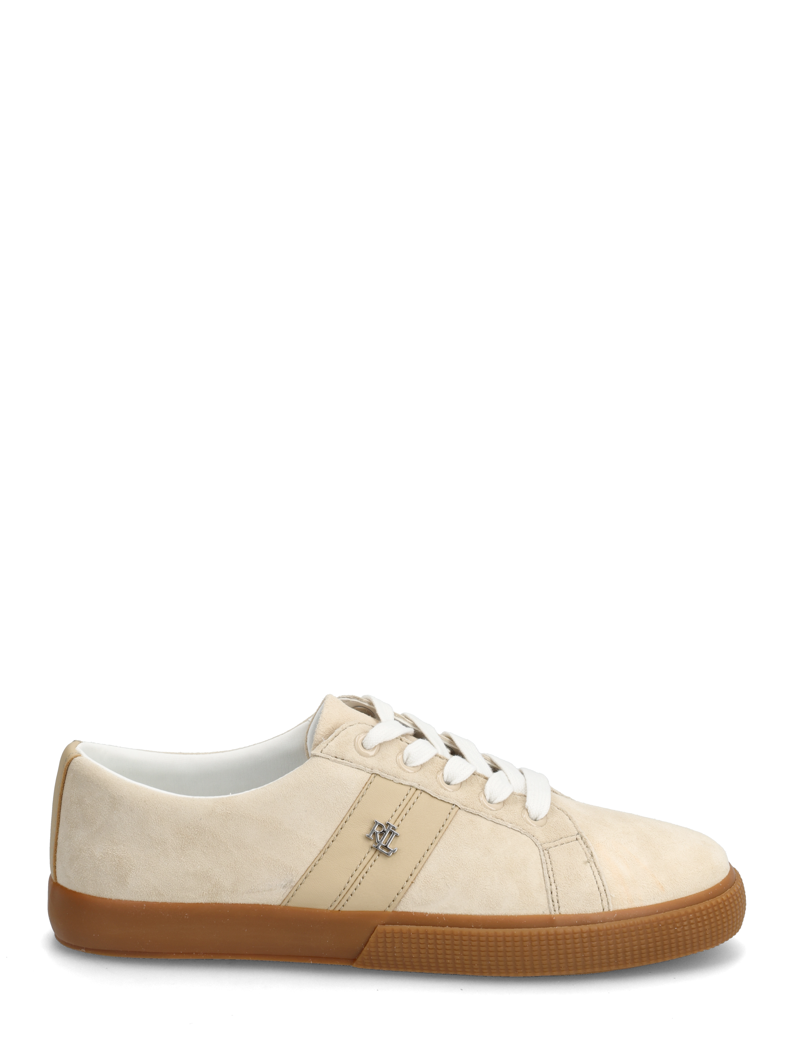 Lauren Ralph Lauren - KIDSUEDE/SOFTNAPPA-JANSON II-SK-VLC - lave sneakers - sand dune - 1